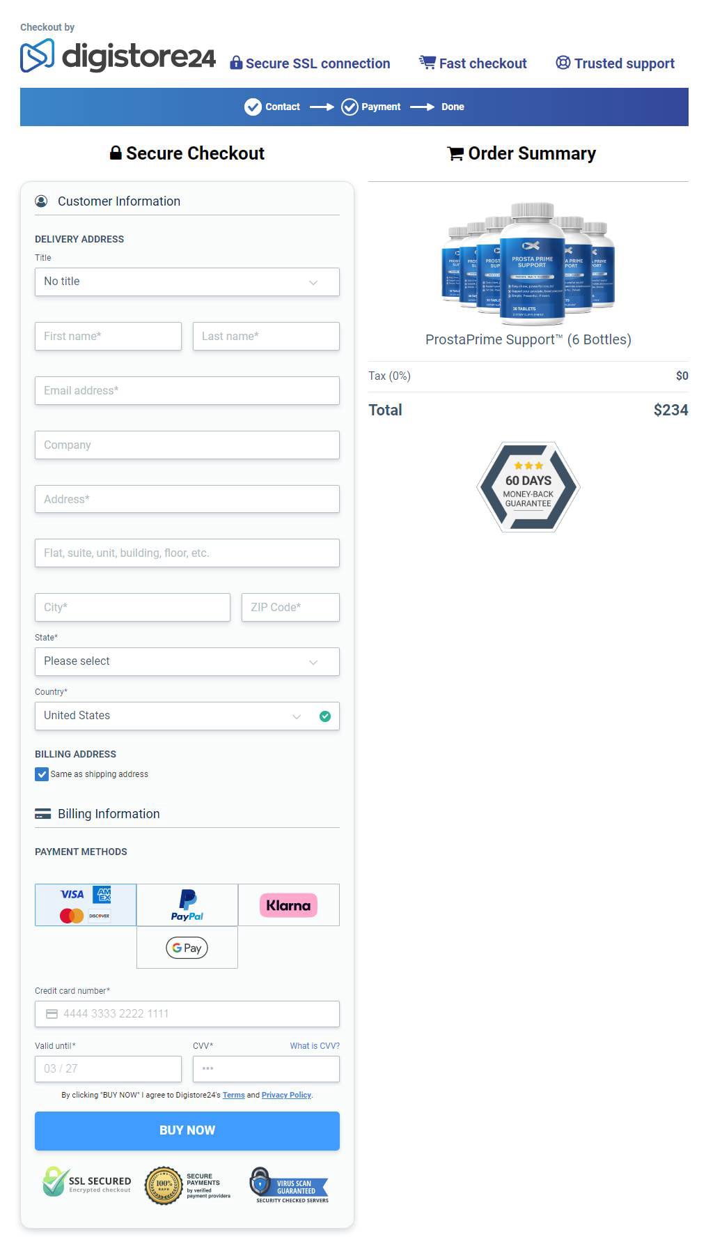 1 Day ProstaPrime Offer